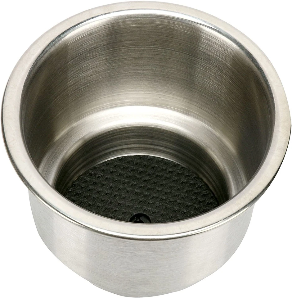 12PCS  4"H 3 1/2"ID Stainless Steel Cup Drink Holder w/ Drain Marine Boat Camper — 第 4/4 张图片