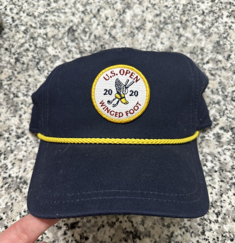 Winged Foot Country Club Top 100 US Open 2020 Vintage Rope Hat Members Only
