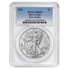 2024 $1 American Silver Eagle PCGS MS69 FS Blue Label