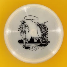 Lone Star Disc Glow Texas Ranger *SHIPS FREE* 176g Preowned 8.5/10 LE Stamp Art