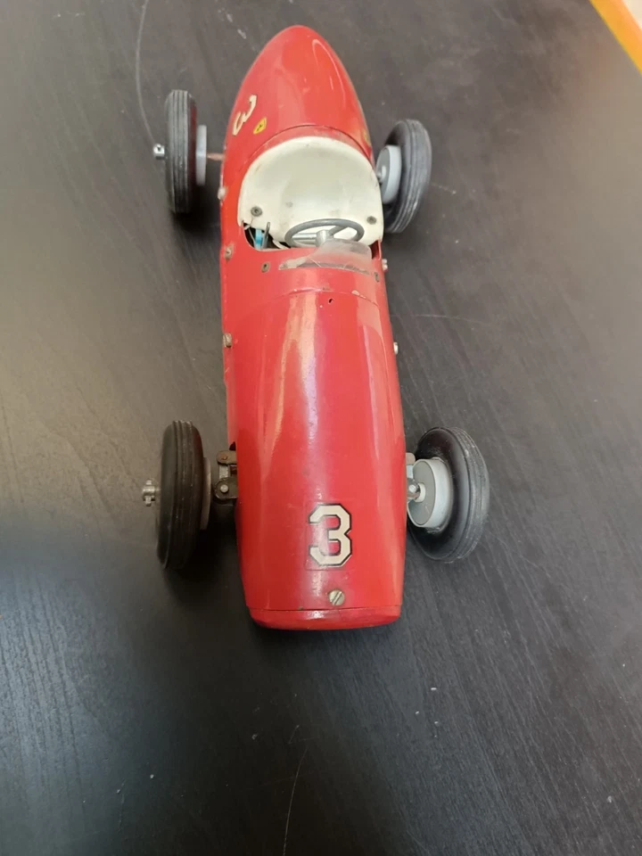 FERRARI - F1 500 F2 -BRAL - A.Ascari 1952 modellino No Toschi Ottime Condizioni  - Immagine 4 di 4