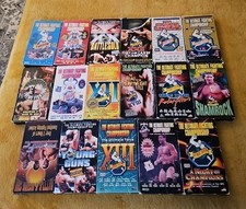 UFC VHS Lot 17 Ultimate Fighting Championship Tapes UFC Vintage Read 