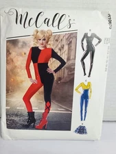McCall’s R10670 Misses Costumes Pattern Size 12-20 Uncut 2020 Bodysuit & Skirt