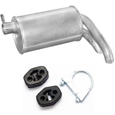 Endschalldämpfer Endtopf  Auspuff fur Ford Galaxy 90/110PS WGR + MONTAGESATZ