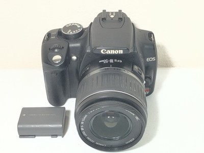 Canon EOS Rebel XT 8MP Digital SLR Camera With 18-55mm f/3.5-5.6 II Lens