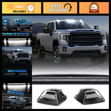 White Led Cab Roof Light For 2020-2026 Silverado Sierra 2500hd 3500hd - Bright