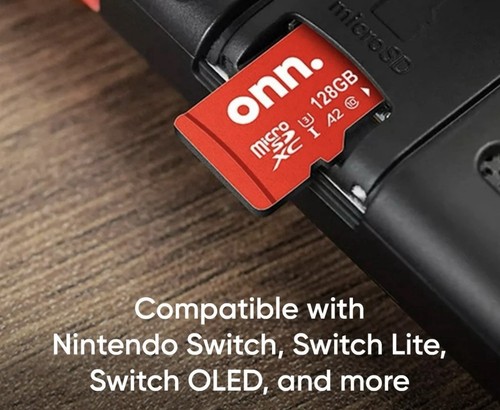 Onn 128GB Micro SD Card EXPRESS SHIPPING For Nintendo Switch 1 (Sealed) - Picture 11 of 11