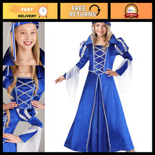 Classic Royal Princess Costume for Girls  Dress Up, Halloween, Party Outfit