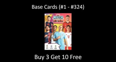 Topps Match Attax 2023/24 (2023/2024) - Base Karten (#1 bis #324)