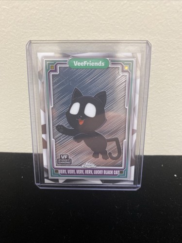 Veefriends White Eyes Very Very Very Very Lucky Black Cat