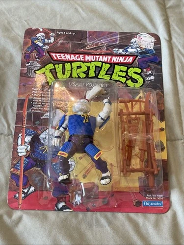 Teenage Mutant Ninja Turtles Usagi Yojimbo Figure Playmates 1990 UNPUNCHED