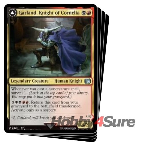 Garland, Knight Of Cornelia X4 M/NM Magic: The Gathering MTG Final