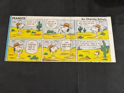 19 PEANUTS by Charles Schulz Lot of 11 Sunday Third Page Comic