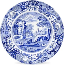 Spode Blue Italian Dinner Plate | 10.5 Inch | Fine Earthenware | Microwave an...