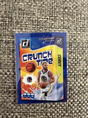 Panini 2024-25 Donruss Crunch Time Stephen Curry Warriors #5 /99