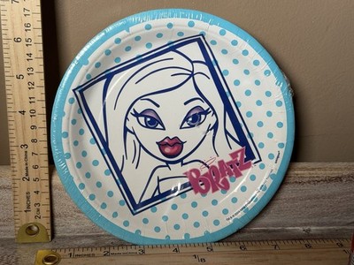 2004 BRATZ   Birthday PARTY PLATES  by MGA  - Sealed Pack of 8
