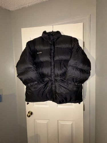 Vintage Columbia Sportswear Company Black Down Puffer Jacket