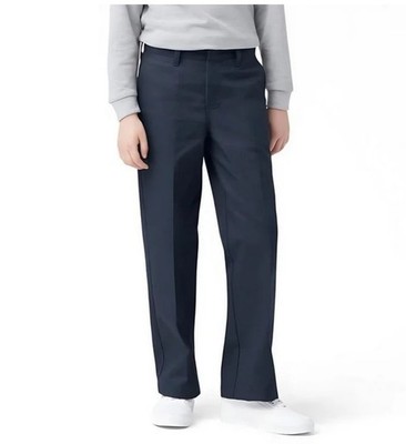 Dickies Boy s Classic Fit Straight Leg In Navy Size 12 Slim