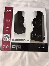 New In Box Cyber Acoustics USB Powered Speake...