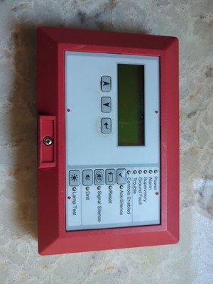 Kidde K-RLCD-CR Fire Alarm Annunciator with Common Controls FOR PARTS/REPAIR