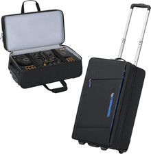 DJ Controller Bag with Wheels Compatible with DDJ FLX4 / 400 / REV1 / SB3, DJ Ca