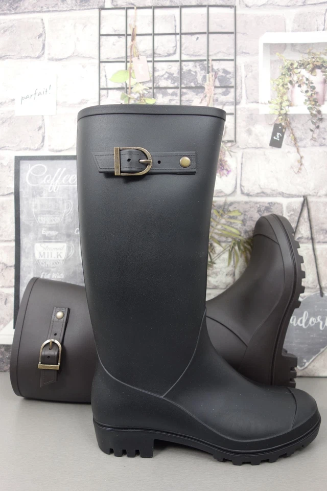 long tall wellies wellington boots womens girls rain waterproof festival walking