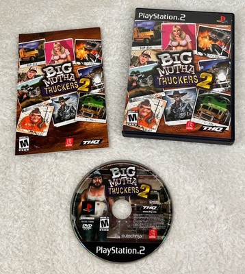 Big Mutha Truckers 2 (Sony PlayStation 2, 2005) complete, With Manual CIB