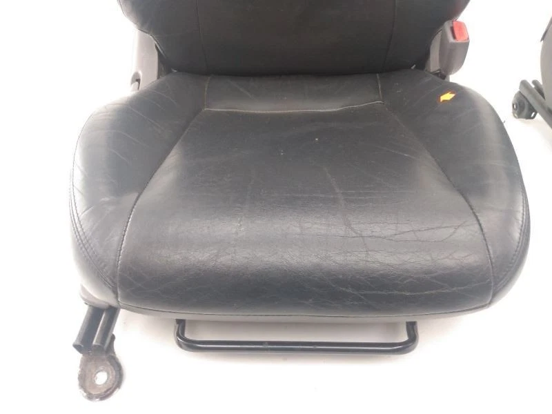 TOYOTA CELICA GTS Black Leather Front Seat Set With Rails Fits 00 01 02 03 04 05 Foto 4 de 4