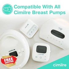 Cimilre Breast Pump Tubing Set of 2 Replacement Connectors