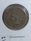 1859 Indian Head Cent 1st Year Pre Civil War US Coin Item F20E8