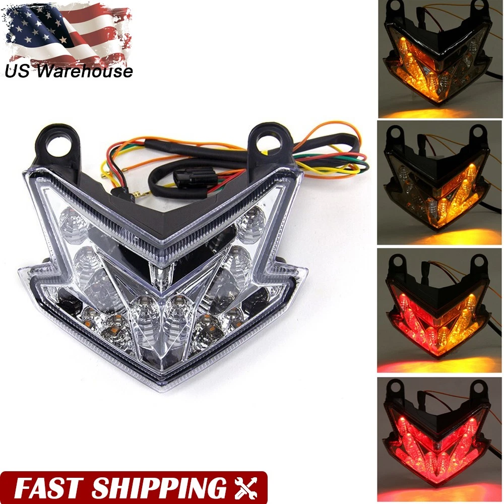Motorcycle Rear & Brake Light Assemblies for Kawasaki Z125 Pro for