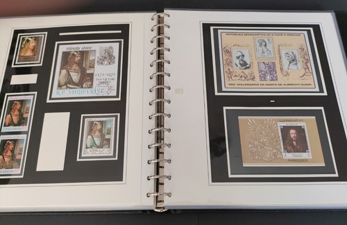 Safe Ringbinder mit Michelangelo ,Dürer teilweise postfrisch - Bild 17 von 23