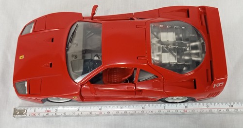 Ferrari F40  vintage Tonka Polistil  01700 diecast 1/18 car  early 1990's - Picture 8 of 15