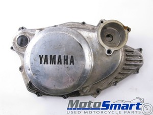 1982-Yamaha-Exciter-SR250-J-Engine-Case-Clutch-Cover-Right-Side-3Y6-Fair-121431