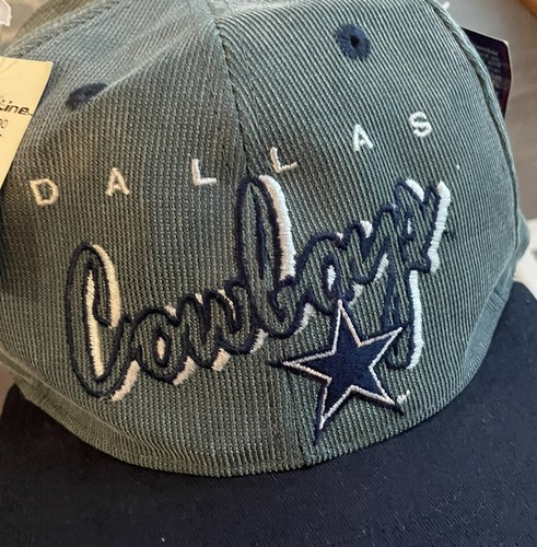 NUEVO con Etiquetas Dallas Cowboys Raro Pana Snapback Gorra Gorra Nuevo con Etiquetas Aguja Americana - Imagen 2 de 10