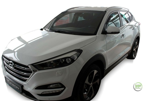 Windabweiser Regenabweiser Heko FüR Hyundai Tucson 2015-2020 5-TüRer 2-Tlg-image