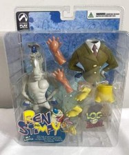 VINTAGE REN  STIMPY MR. HORSE W/ ACCESSORIES  SINGING LOG SEALED PALISADES  