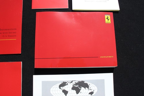 Juego de folletos de infoentretenimiento manual del propietario Modena Spider 360 575M OEM Ferrari 2007 - Imagen 8 de 14