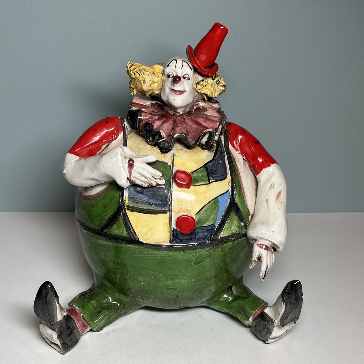 Vintage Rare I Follin Venezia Italy Italian Porcelain Ceramic