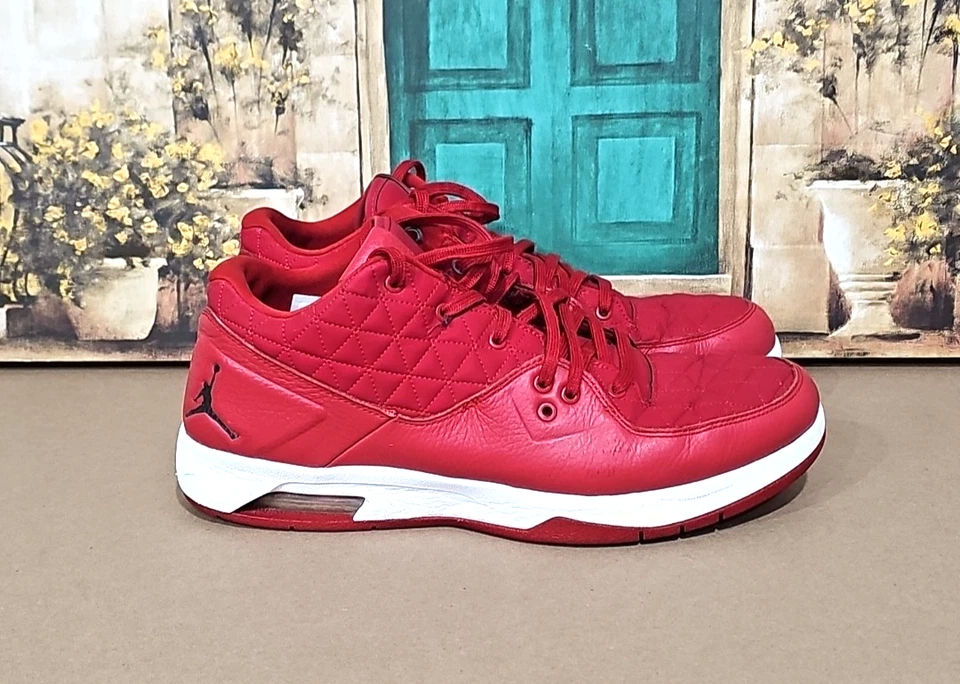 Bolso sin asas Nike Air Jordan para hombre talla 12 -- Gimnasio rojo/blanco -- 845043-603 Foto 3 de 4