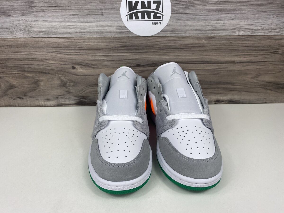 Nike Air Jordan 1 Low SE Smoke Grey Orange White (DZ6333 083 Nike Air Jordan 1 Low SE Smoke Grey Orange White (DZ6333 083
