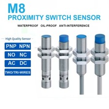 8MM Aviation Connector12V Proximity Awitch Aensor Aviation Plug Induction Switch