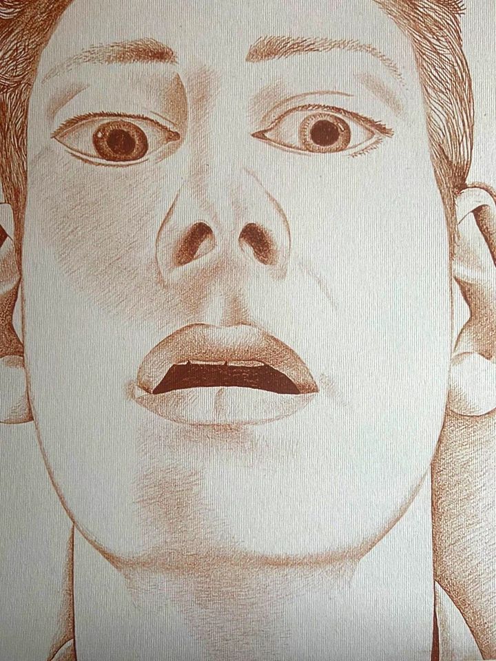 Litografía Lucian Freud certificado de autenticidad original numerada a mano firmada limitada 275ex Foto 4 de 4