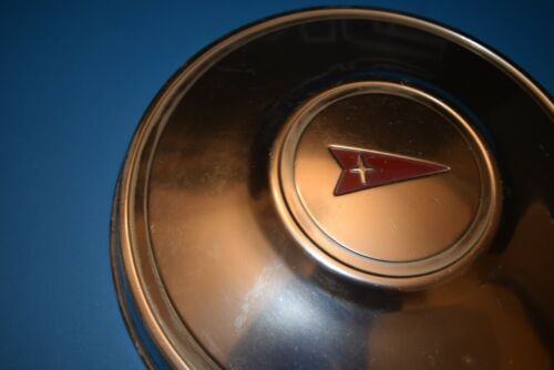 1970-1980 OEM PONTIAC 10 1/4" ALUMINUM DOG DISH HUBCAP - Foto 6 di 9