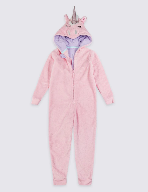 m&s rainbow unicorn onesie