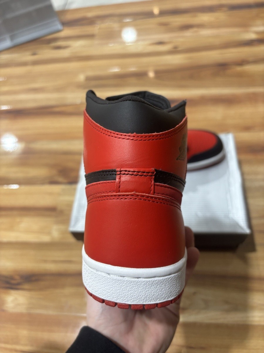 h*a様 Nike Air Jordan 1 bred 2001今日の夜8時から NEW 2001 NIKE JORDAN 1 RETRO BRED BLACK VARSITY RED 136066