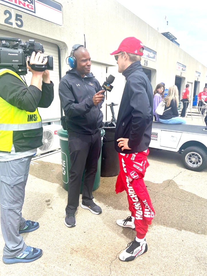 2022 106th Running INDY 500 Garage Sign SIGNED by Winner Ericsson O'Ward +17 - Image 3 of 4