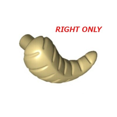 LEGO Wampa Tauntaun Horn Tan RIGHT ONLY