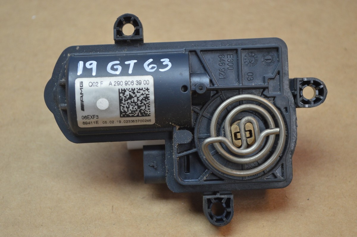 2019 X290 MERCEDES GT63 AMG FRONT EXHAUST VALVE ACTUATOR MOTOR 