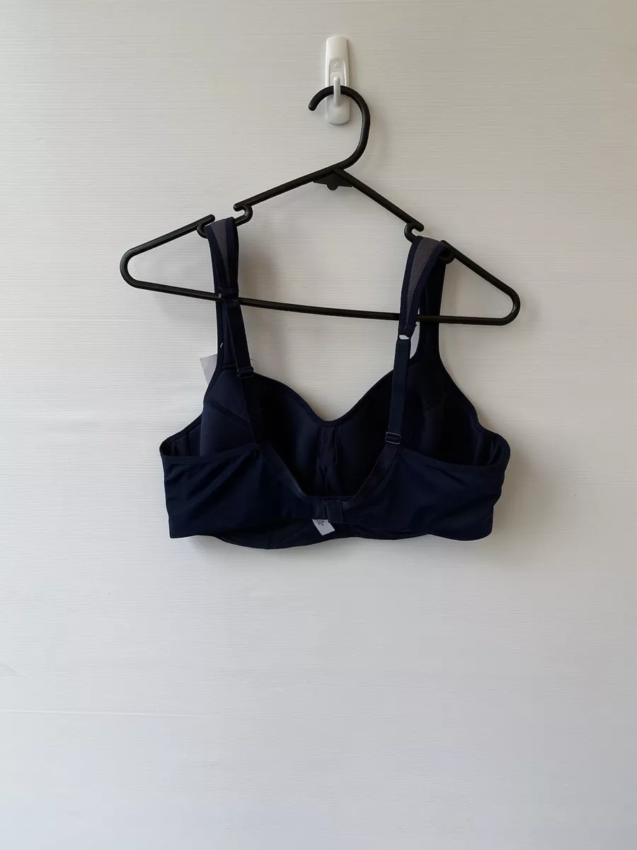 Kmart Medium Support Sports Bra Navy Blue New Tags Size 16D